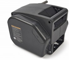 HBM draagbare elektrische lier 12V 900 kg IP55 staalkabel 9 m
