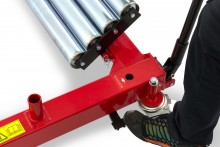 HBM Professionele Hydraulische Bandenlift, Wiellift, Bandenwisselaar 1200 kg - Max. belasting 1200 kg, 2200 mm, 140 kg