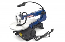 HBM Variabele figuurzaagmachine 120 W met verlichting, stofblaassysteem, 45° zaaghoek, 50 mm, voor metaal
