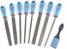 HBM 9-delige vijlenset en raspenset
