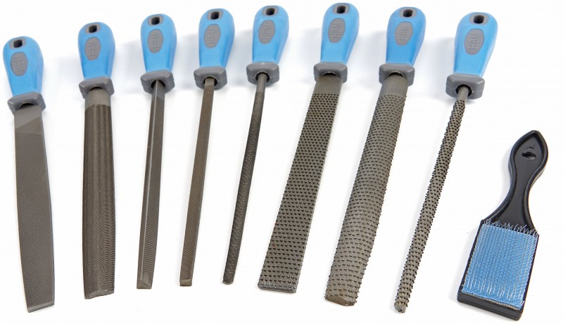 HBM 9-delige vijlenset en raspenset
HBM 9-delige vijlenset en raspenset