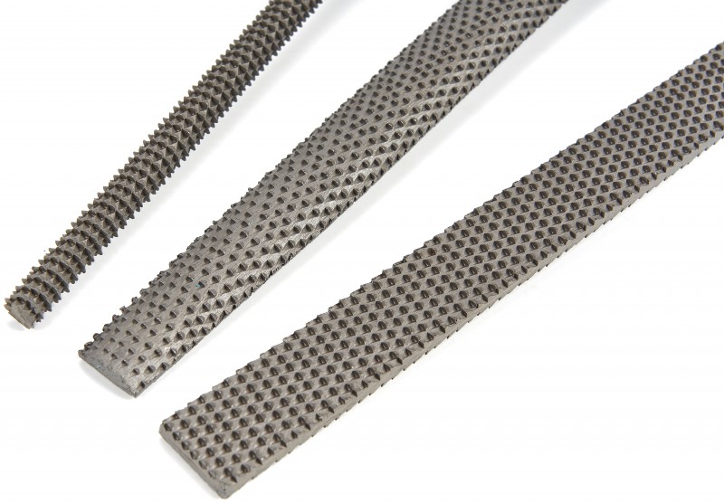 HBM 3-delige Deluxe Houtraspenset / Houtvijlenset met Soft Grip Handvatten voor Hout