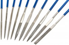 HBM 10-delige diamanten naaldvijlenset, sleutelvijlenset 150 mm
