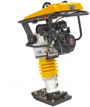 HBM Professionele 6,5 PK trilplaat 13,7 kN 680 bpm met wielset en motordeksel