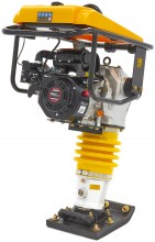 HBM Professionele 6,5 PK trilplaat 13,7 kN 680 bpm met wielset en motordeksel