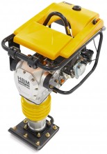 HBM Professionele 6,5 PK trilplaat 13,7 kN 680 bpm met wielset en motordeksel