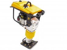 HBM Professionele 6,5 PK trilplaat 13,7 kN 680 bpm met wielset en motordeksel