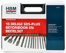 HBM SDS-Plus Betonborenset 11-delig voor Beton