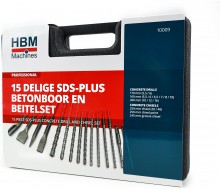 HBM SDS-Plus Betonborenset 11-delig voor Beton