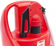 HBM Professionele 75 Liter Mobiele Opslagtank met Manuele Pomp voor Benzine, Diesel en Olie
