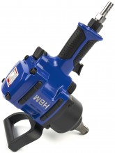 HBM Professionele Pneumatische Slagmoersleutel 1800 Nm 3/4 inch 6,3 bar 583 l/min Antisliphandgreep 253 mm BSP 1/2