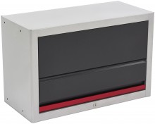 HBM Deluxe Professionele Bovenkast met Gasveren - Stalen Werkplaatskast 71 x 33 x 46 cm
