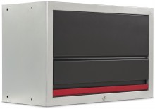 HBM Deluxe Professionele Bovenkast met Gasveren - Stalen Werkplaatskast 71 x 33 x 46 cm
