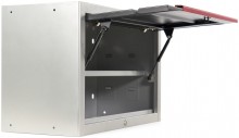 HBM Deluxe Professionele Bovenkast met Gasveren - Stalen Werkplaatskast 71 x 33 x 46 cm
