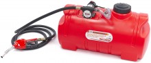 HBM Professionele elektrische diesel- en stookoliepomp 12 V met 100 liter tank, 40 l/min, slang 400 cm