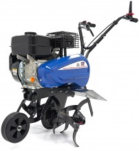 HBM 6,5 PK Grondfrees 196cc Benzinemotor 4-takt OHV Trekstart 62 cm 4 Messen
