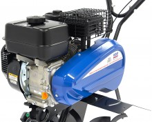 HBM 6,5 PK Grondfrees 196cc Benzinemotor 4-takt OHV Trekstart 62 cm 4 Messen
