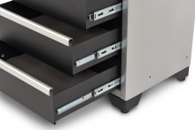 HBM Deluxe professionele gereedschapskast met 8 laden, 71 x 51 x 90 cm, 35 kg draaggewicht
