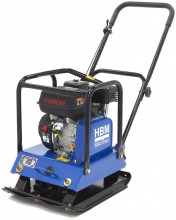 HBM Professionele 6,5 PK trilplaat 15.000N met wielenset en bestrating beschermplaat
