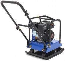 HBM Professionele 6,5 PK trilplaat 15.000N met wielenset en bestrating beschermplaat
