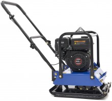 HBM Professionele 6,5 PK trilplaat 15.000N met wielenset en bestrating beschermplaat
