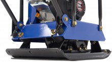 HBM Professionele 6,5 PK trilplaat 15.000N met wielenset en bestrating beschermplaat
