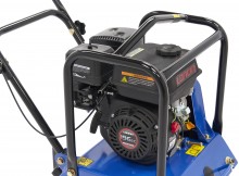 HBM Professionele 6,5 PK trilplaat 15.000N met wielenset en bestrating beschermplaat
