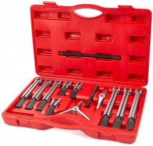 HBM 13-delige 3-arm poelietrekker set 100/200/250 mm