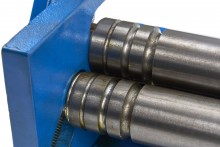 HBM Plaatwals voor bankschroef Model 2 - 2,5 x 300 mm, walsrollen 32 mm, max. materiaaldikte 2,5 mm