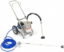HBM airless hogedruk verfspuit wandspuitmachine set 1500 W 200 bar 33 kg