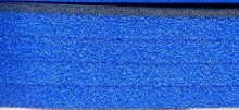 HBM Foam inlay 585 x 410 x 40 mm voor gereedschapswagen - blauw