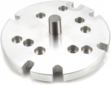 HBM Aluminium Flens 150 mm voor 100 en 125 mm Klauwplaat DIN 6350