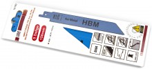 HBM 5-delt 150 mm 18 TPI bajonetsavklingesæt til metal HBM 5-delt 150 mm 18 TPI bajonetsavklingesæt til metal