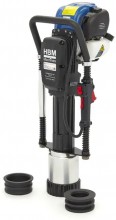 HBM professionele benzine palenrammer 4-takt 38 cc, heimachine, 120 mm, 55 J, 700-1350 bpm