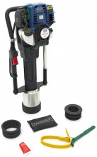 HBM professionele benzine palenrammer 4-takt 38 cc, heimachine, 120 mm, 55 J, 700-1350 bpm