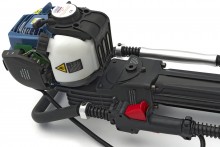 HBM professionele benzine palenrammer 4-takt 38 cc, heimachine, 120 mm, 55 J, 700-1350 bpm