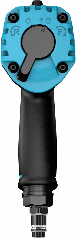 Hazet 9012TT pneumatische slagmoersleutel 1/2 inch 2.200 Nm, werkdruk 6,3 bar, luchtverbruik 147,2 l/min