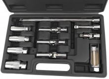 HBM 11-delt tændrørsdoppesæt med 3/8 inch optagelse.