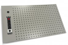 HBM gereedschapsbord 105 x 61 cm met stekkerdoos voor werkplaatsinrichting