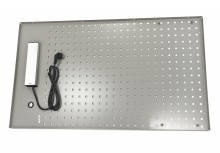 HBM gereedschapsbord 105 x 61 cm met stekkerdoos voor werkplaatsinrichting