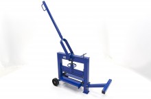 HBM Professionele Steenknipper 420 mm - Handmatig, Vast Mes, Kniphoogte 140 mm, Traploos Instelbaar, 42 kg