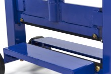 HBM Professionele Steenknipper 420 mm - Handmatig, Vast Mes, Kniphoogte 140 mm, Traploos Instelbaar, 42 kg