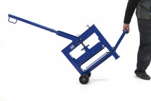 HBM Professionele Steenknipper 420 mm - Handmatig, Vast Mes, Kniphoogte 140 mm, Traploos Instelbaar, 42 kg