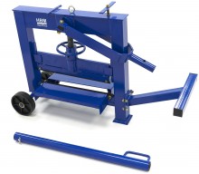 HBM Professionele Steenknipper 420 mm - Handmatig, Vast Mes, Kniphoogte 140 mm, Traploos Instelbaar, 42 kg