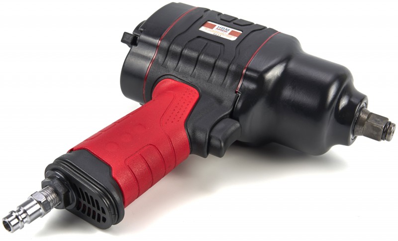 HBM Professionel 1/2 inch Komposit Pneumatisk Slagnøglesæt 800 Nm 0,25 in Luftindtag HBM Professionel 1/2 inch Komposit Pneumatisk Slagnøglesæt 800 Nm 0,25 in Luftindtag