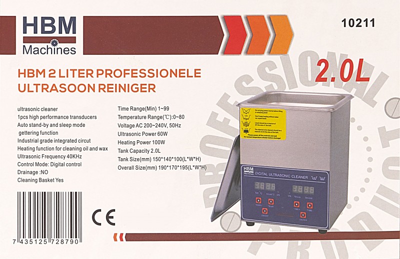 HBM Ultrasoon Reinigers