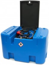 HBM 12 Volt Mobiele Dieseltank 400 Liter Kunststof 40 l/min Polyurethaan 81 x 72 x 113 cm
