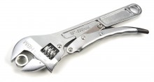 HBM Professionele Verstelbare Moersleutel 250 mm met Griptang Functie, Chromevanadium