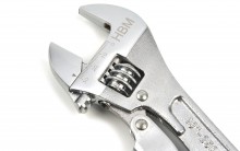 HBM Professionele Verstelbare Moersleutel 250 mm met Griptang Functie, Chromevanadium