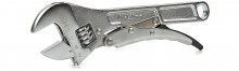 HBM Professionele Verstelbare Moersleutel 250 mm met Griptang Functie, Chromevanadium